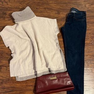 🐏🐑New Scotland Alpaca poncho sweater